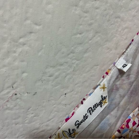 Le Sarte Pettegole top spaghetti straps multicolored NWT size 42 - Picture 3 of 6